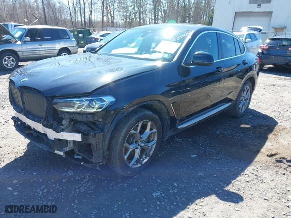 2022 BMW X4 xDrive30i with VIN 5UX33DT01N9K26959, listed as a IAAI auction lot 41835053 with 39,685 mi miles. Bid and sale history available at carsss.com. Image 18.