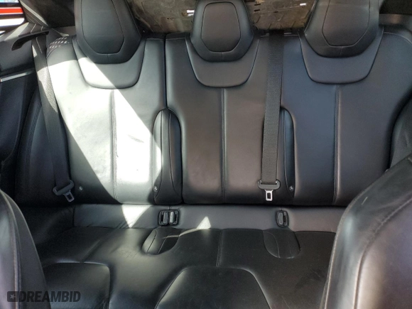 2014 Tesla Model S P85D with VIN 5YJSA1H25EFP65568, listed as a Copart auction lot 46613845 with 0 mi miles and Salvage Title. Bid and sale history available at carsss.com. Image 10.