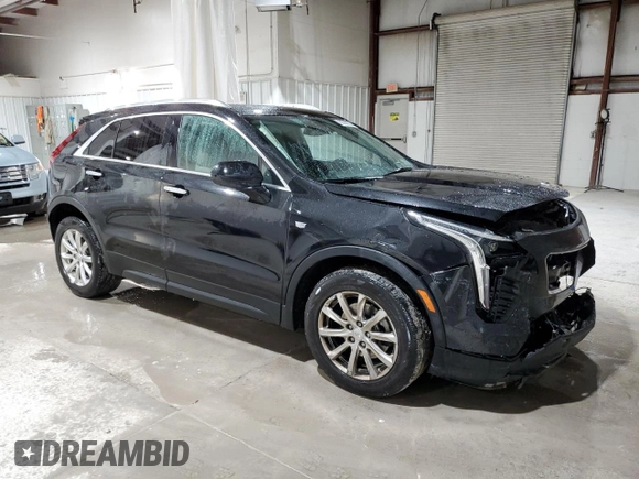 2019 Cadillac XT4 AWD Luxury with VIN 1GYFZBR46KF108585, listed as a Copart auction lot 82569994 with 67,417 mi miles and Salvage Title. Bid and sale history available at carsss.com. Image 4.