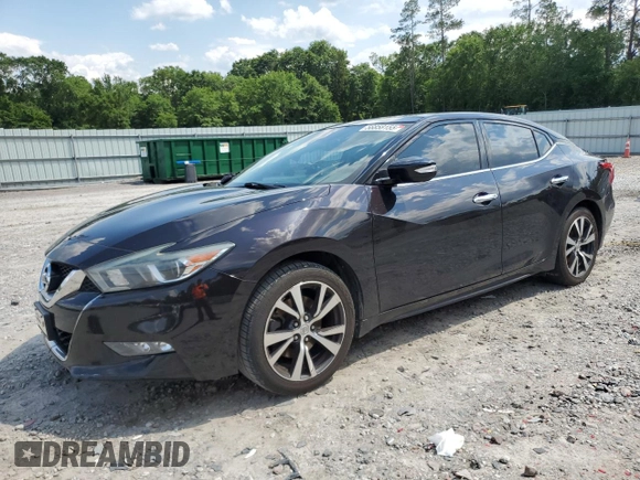 2016 Nissan Maxima SL z VIN 1N4AA6AP2GC447203, wystawiony jako Copart lot #56858155 z przebiegiem 101 495 mil mil oraz Szkoda całkowita • Salvage title. Historia ofert i sprzedaży dostępna na DreamBid. Obrazek 1.