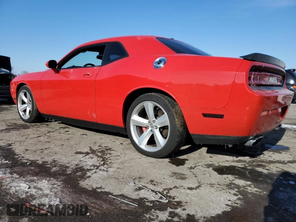 2010 Dodge Challenger SRT-8 with VIN 2B3CJ7DW3AH142519, listed as a Copart auction lot 41775425 with 84,871 mi miles and Salvage title. Bid and sale history available at DreamBid. Image 2.