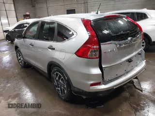 2016 Honda CR-V SE with VIN 2HKRM4H43GH696134, listed as a IAAI auction lot 41338376 with Not Provided miles and . Bid and sale history available at carsss.com. Image 3.