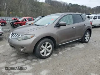 2009 Nissan Murano S with VIN JN8AZ18WX9W207406, listed as a Copart auction lot 51502925 with Not Provided miles and Salvage Title. Bid and sale history available at carsss.com. Image 1.