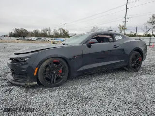 2022 Chevrolet Camaro 1SS with VIN 1G1FF1R73N0130465, listed as a Copart auction lot 42152125 with 53,097 mi miles and Salvage Title. Bid and sale history available at carsss.com. Image 1.