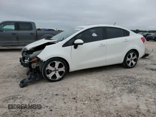 2015 Kia Rio EX with VIN KNADN4A32F6424365, listed as a Copart auction lot 70862234 with 87,586 mi miles and Salvage Title. Bid and sale history available at carsss.com. Image 1.