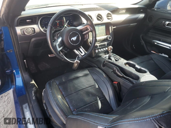2018 Ford Mustang GT with VIN 1FA6P8CF9J5107286, listed as a Copart auction lot 52190835 with 177,804 mi miles and Salvage title. Bid and sale history available at DreamBid. Image 8.