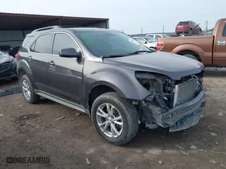 2016 Chevrolet Equinox LT with VIN 2GNFLFE3XG6265055, listed as a IAAI auction lot 41600619 with 96,186 mi miles. Bid and sale history available at carsss.com. Image 1.