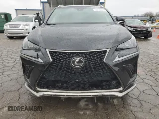 2018 Lexus NX with VIN JTJYARBZXJ2098702, listed as a Copart auction lot 49860725 with 66,867 mi miles and Non Repairable. Bid and sale history available at carsss.com. Image 5.