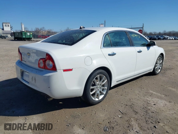 2012 Chevrolet Malibu LTZ with VIN 1G1ZG5E7XCF378648, listed as a IAAI auction lot 41596653 with 172,279 mi miles and . Bid and sale history available at DreamBid. Image 4.