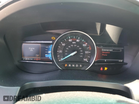 2016 Ford Explorer Sport with VIN 1FM5K8GT1GGA55066, listed as a Copart auction lot 62107415 with 212,916 mi miles and Salvage title. Bid and sale history available at DreamBid. Image 9.
