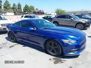 2015 Ford Mustang V6 with VIN 1FA6P8AMXF5325679, listed as a IAAI auction lot 42095960 with 104,888 mi miles and . Bid and sale history available at carsss.com. Image 1.