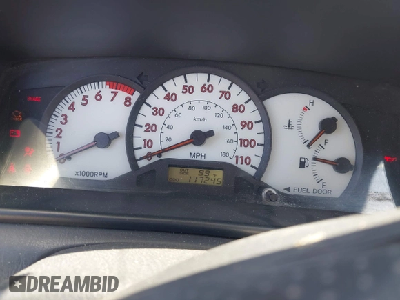2003 Toyota Corolla CE with VIN 1NXBR32E43Z148203, listed as a IAAI auction lot 42014532 with 177,245 mi miles and . Bid and sale history available at DreamBid. Image 7.