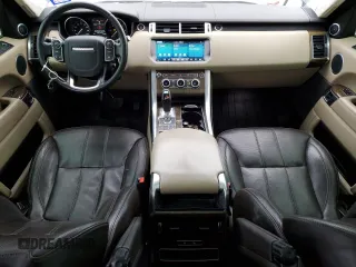 2017 Land Rover Range Rover Sport HSE with VIN SALWR2FK6HA129458, listed as a Copart auction lot 46280735 with 135,469 mi miles and Salvage Title. Bid and sale history available at carsss.com. Image 8.
