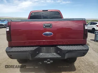 2008 Ford F-250 XL with VIN 1FTSW21R18EB49340, listed as a Copart auction lot 62421085 with 144,296 mi miles and Salvage title. Bid and sale history available at DreamBid. Image 6.