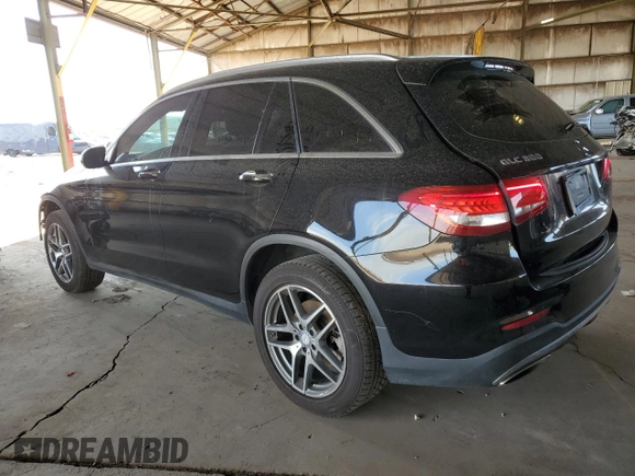 2016 Mercedes-Benz GLC with VIN WDC0G4JBXGF111112, listed as a Copart auction lot 51819175 with 156,288 mi miles and Salvage Title. Bid and sale history available at carsss.com. Image 2.