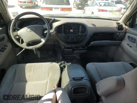 2006 Toyota Tundra SR5 with VIN 5TBET34186S514226, listed as a Copart auction lot 52534735 with 68,202 mi miles and Salvage Title. Bid and sale history available at DreamBid. Image 8.