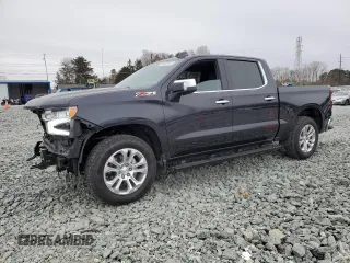 2024 Chevrolet Silverado 1500 LTZ with VIN 2GCUDGED8R1143919, listed as a Copart auction lot 89385915 with 19,171 mi miles and Salvage Title. Bid and sale history available at DreamBid. Image 1.