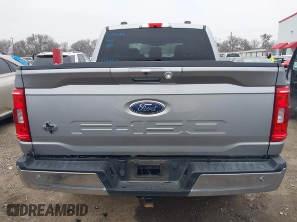 2022 Ford F-150 XL with VIN 1FTFW1E53NKD55940, listed as a IAAI auction lot 41589677 with 22,878 mi miles. Bid and sale history available at carsss.com. Image 17.