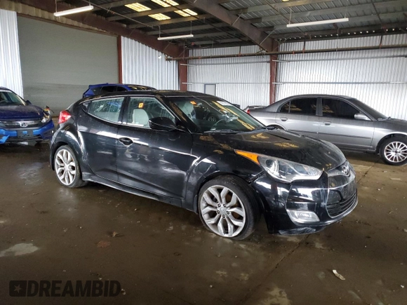 2012 Hyundai Veloster w/Gray Int с VIN KMHTC6AD2CU079379, выставлен на аукционе Copart как лот 42972695 с пробегом Не указан миль и Списание • Salvage title. История ставок и продаж доступна на DreamBid. Изображение 4.