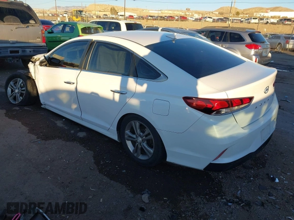 2019 Hyundai Sonata SEL with VIN 5NPE34AF2KH763571, listed as a IAAI auction lot 41257550 with 92,247 mi miles and . Bid and sale history available at DreamBid. Image 3.