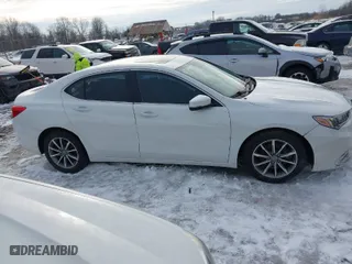 2020 Acura TLX with VIN 19UUB1F32LA004148, listed as a IAAI auction lot 41581447 with 57,606 mi miles. Bid and sale history available at carsss.com. Image 12.