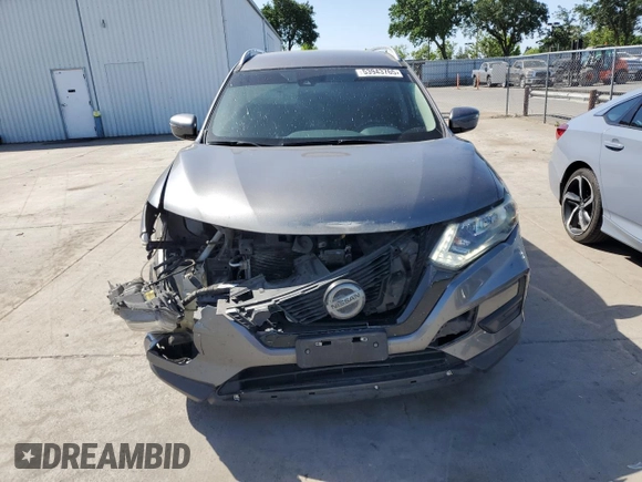 2019 Nissan Rogue SV with VIN 5N1AT2MT6KC717527, listed as a Copart auction lot 53943765 with 82,528 mi miles and Salvage Title. Bid and sale history available at DreamBid. Image 5.