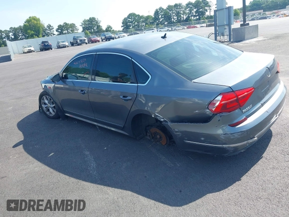 2016 Volkswagen Passat S with VIN 1VWAT7A30GC013544, listed as a IAAI auction lot 42643834 with 163,000 mi miles and . Bid and sale history available at DreamBid. Image 3.