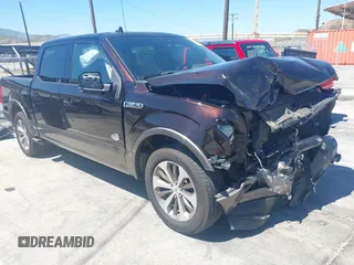 2019 Ford F-150 XL with VIN 1FTEW1C49KFA81198, listed as a IAAI auction lot 42212117 with 82,899 mi miles and . Bid and sale history available at DreamBid. Image 1.