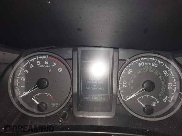 2016 Toyota Tacoma SR5 with VIN 5TFDZ5BN8GX012377, listed as a IAAI auction lot 41688620 with 138,531 mi miles and . Bid and sale history available at DreamBid. Image 7.