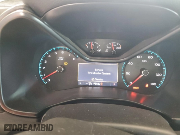 2020 GMC Canyon 2WD SLE with VIN 1GTG5CEN7L1248802, listed as a Copart auction lot 87462644 with 93,032 mi miles and Salvage Title. Bid and sale history available at carsss.com. Image 9.
