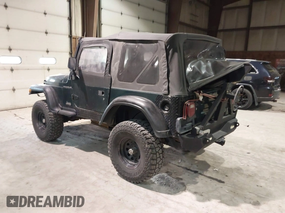 1999 Jeep Wrangler SE with VIN 1J4FY29P4XP457291, listed as a IAAI auction lot 41549758 with 133,362 mi miles and . Bid and sale history available at DreamBid. Image 3.