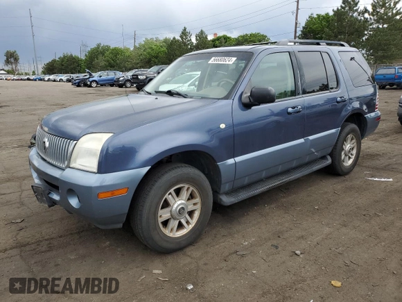 2002 Mercury Mountaineer z VIN 4M2ZU86E62ZJ06894, wystawiony jako Copart lot #56680624 z przebiegiem 200 718 mil mil oraz Nie do naprawy. Historia ofert i sprzedaży dostępna na DreamBid. Obrazek 1.
