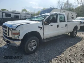 2008 Ford F-350 XL with VIN 1FTWW31R58ED87991, listed as a Copart auction lot 51704105 with 210,981 mi miles and Salvage Title. Bid and sale history available at DreamBid. Image 1.