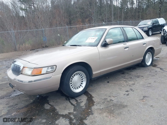 1998 Mercury Grand Marquis LS with VIN 2MEFM75W2WX695255, listed as a IAAI auction lot 41481865 with 177,365 mi miles. Bid and sale history available at carsss.com. Image 18.