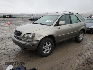 1999 Lexus RX 300 Luxury SUV with VIN JT6GF10U3X0043707, listed as a Copart auction lot 86812204 with 195,991 mi miles and Clean Title. Bid and sale history available at carsss.com. Image 1.