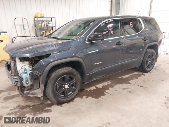 2019 GMC Acadia SLE z VIN 1GKKNRLA8KZ226891, wystawiony jako IAAI lot #40766589 z przebiegiem 123 747 mil mil oraz . Historia ofert i sprzedaży dostępna na DreamBid. Obrazek 17.