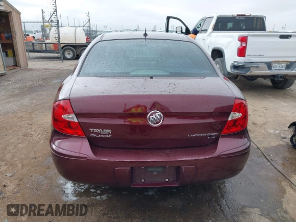 2007 Buick LaCrosse CX with VIN 2G4WC582X71240400, listed as a IAAI auction lot 41895702 with 162,280 mi miles. Bid and sale history available at carsss.com. Image 15.