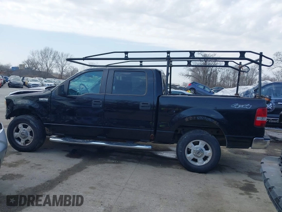 2008 Ford F-150 XLT with VIN 1FTPW14V98FB55518, listed as a IAAI auction lot 41803124 with 261,845 mi miles. Bid and sale history available at carsss.com. Image 15.