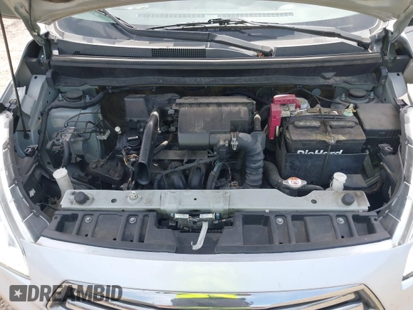 2019 Mitsubishi Mirage ES z VIN ML32F3FJ0KHF00792, wystawiony jako IAAI lot #42216324 z przebiegiem 83 341 mil mil oraz . Historia ofert i sprzedaży dostępna na DreamBid. Obrazek 10.