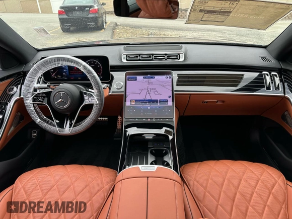 2024 Mercedes-Benz S 580 с VIN W1K6G7GB1RA274357, выставлен на аукционе Copart как лот 53501365 с пробегом 11 миль миль и Чистый • Clean title. История ставок и продаж доступна на DreamBid. Изображение 6.