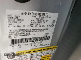 2017 Ford Expedition Max XLT with VIN 1FMJK1HT6HEA61107, listed as a Copart auction lot 43619345 with 168,523 mi miles and Salvage title. Bid and sale history available at DreamBid. Image 14.