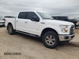 2015 Ford F-150 XL with VIN 1FTEW1CP2FKE23839, listed as a Copart auction lot 54577605 with 131,025 mi miles and Salvage title. Bid and sale history available at DreamBid. Image 4.