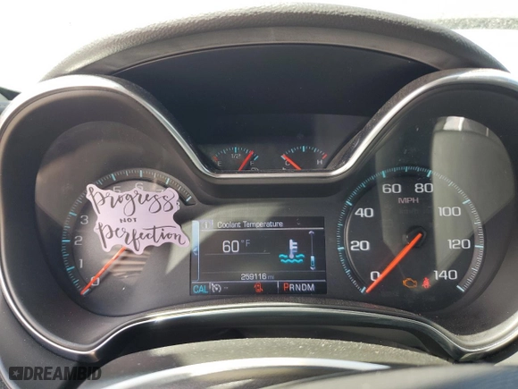 2017 Chevrolet Impala LT with VIN 2G1105S31H9125284, listed as a Copart auction lot 53844325 with 259,116 mi miles and Salvage Title. Bid and sale history available at carsss.com. Image 9.