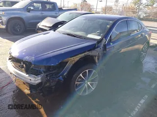 2015 Acura TLX Advance with VIN 19UUB3F74FA009984, listed as a IAAI auction lot 41724728 with 155,841 mi miles and . Bid and sale history available at DreamBid. Image 2.