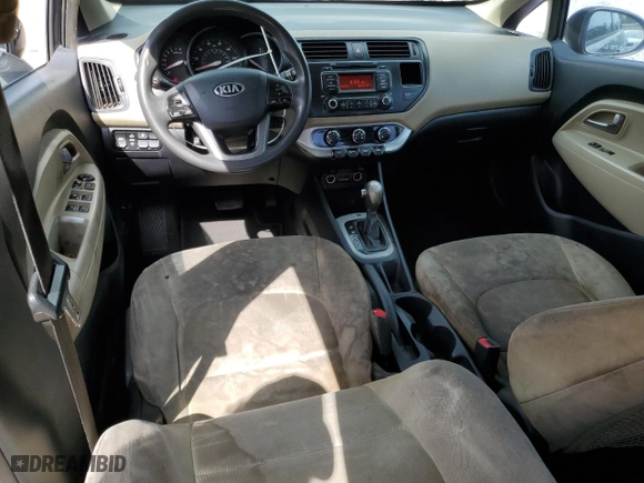 2013 Kia Rio LX with VIN KNADM4A36D6305864, listed as a Copart auction lot 54361195 with 164,044 mi miles and Clean Title. Bid and sale history available at carsss.com. Image 8.