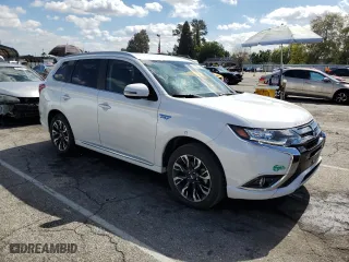 2018 Mitsubishi Outlander PHEV SEL with VIN JA4J24A58JZ027552, listed as a Copart auction lot 44959064 with 81,215 mi miles. Bid and sale history available at carsss.com. Image 4.