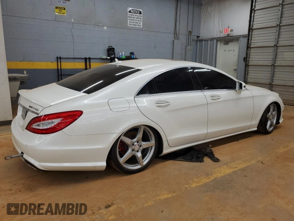 2014 Mercedes-Benz CLS-Class CLS 550 with VIN WDDLJ7DB1EA102123, listed as a Copart auction lot 53478605 with 143,847 mi miles and Clean Title. Bid and sale history available at carsss.com. Image 3.