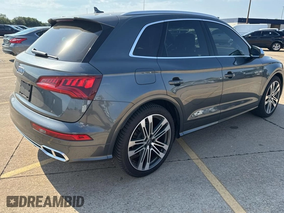 2018 Audi SQ5 Prestige with VIN WA1C4AFYXJ2098457, listed as a Copart auction lot 75856464 with 73,761 mi miles and Clean Title. Bid and sale history available at DreamBid. Image 4.