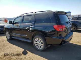 2016 Toyota Sequoia Platinum with VIN 5TDDW5G16GS138046, listed as a Copart auction lot 43804594 with 156,396 mi miles. Bid and sale history available at carsss.com. Image 2.