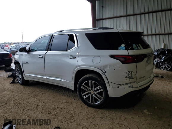 2022 Chevrolet Traverse High Country with VIN 1GNERNKW3NJ192968, listed as a Copart auction lot 70439884 with 42,420 mi miles and Salvage title. Bid and sale history available at DreamBid. Image 2.